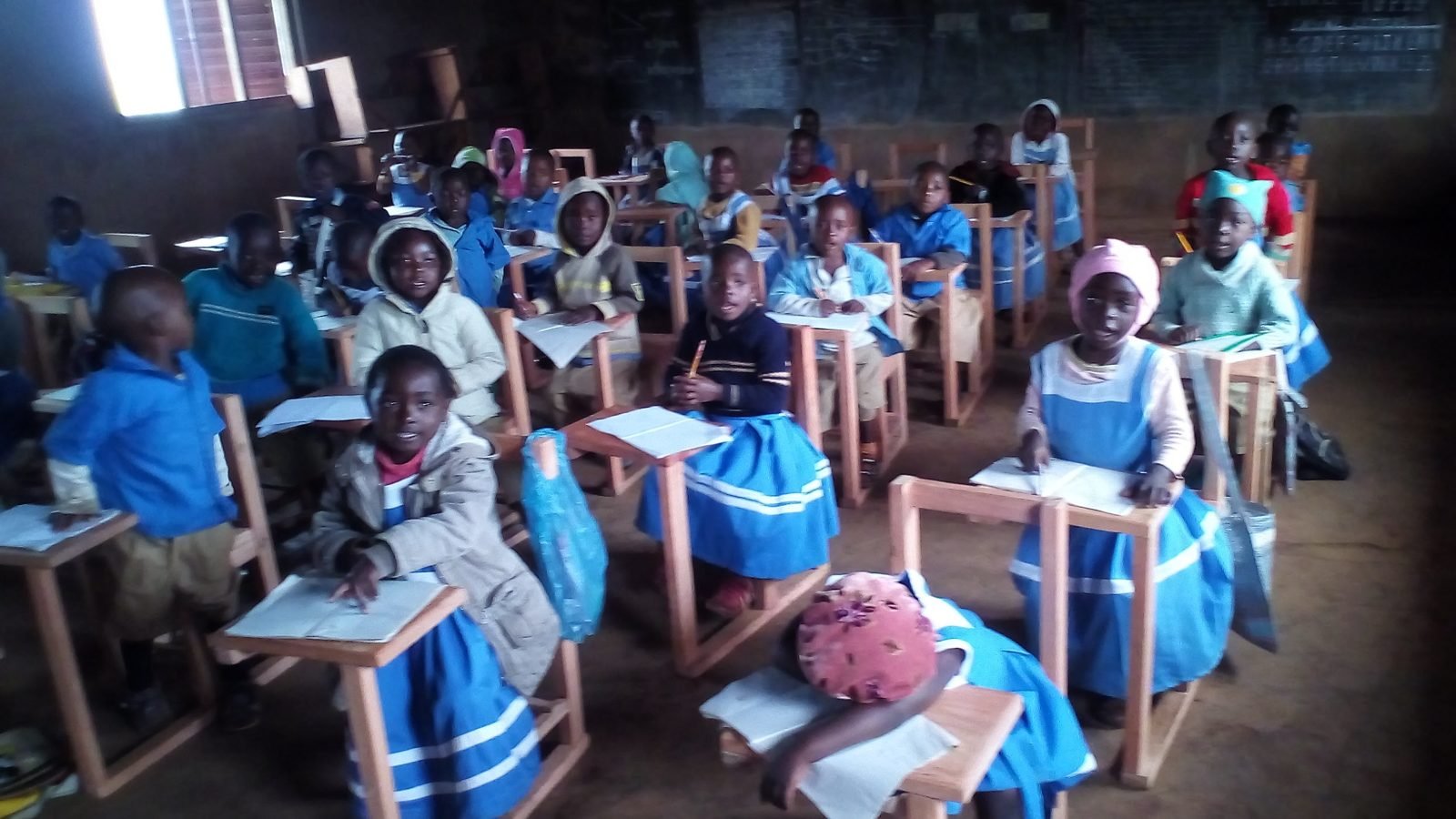 Pupils at GS Mboh Nso